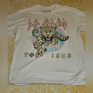 Def Leppard 1983 Tour Tee